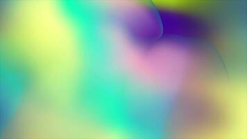 Holographic liquid smooth waves abstract video animation