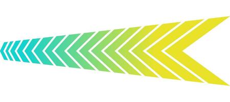 Speed chevron green gradient colors abstract background vector