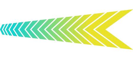 Speed chevron green gradient colors abstract background vector