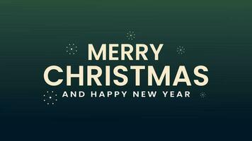 Merry Christmas vector text typography xmas festive Wordmark logo design element vector