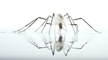 AI generated Photo of Water Strider isolated on white background. Generative AI