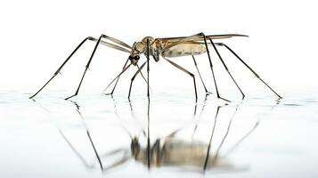 ai generado foto de agua strider aislado en blanco antecedentes. generativo ai