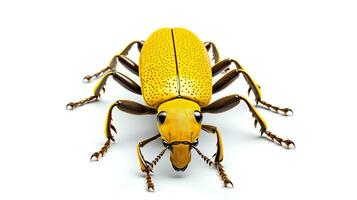 AI generated Photo of Weevil isolated on white background. Generative AI