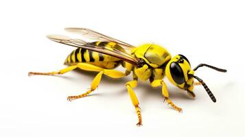 AI generated Photo of Pine Sawfly isolated on white background. Generative AI