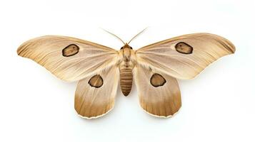 AI generated Photo of Jumping Bean Moth isolated on white background. Generative AI