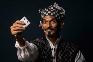 AI generated The Mysterious and Skilled Magician photo