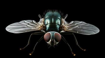 AI generated Photo of Horsefly isolated on white background. Generative AI