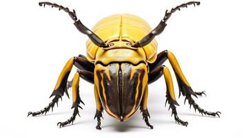 ai generado foto de Hércules escarabajo aislado en blanco antecedentes. generativo ai