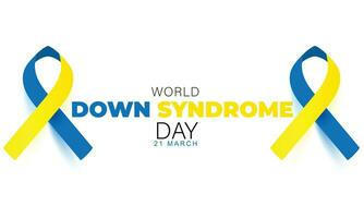 World Down Syndrome Day. background, banner, card, poster, template. Vector illustration.