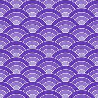 Purple shade of Japanese wave pattern background. Japanese seamless pattern vector. Waves background illustration. for clothing, wrapping paper, backdrop, background, gift card. vector