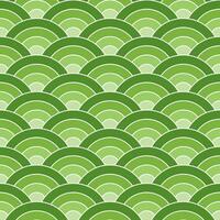Light green shade of Japanese wave pattern background. Japanese seamless pattern vector. Waves background illustration. for clothing, wrapping paper, backdrop, background, gift card. vector