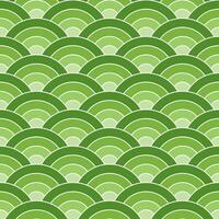 Light green shade of Japanese wave pattern background. Japanese seamless pattern vector. Waves background illustration. for clothing, wrapping paper, backdrop, background, gift card. vector