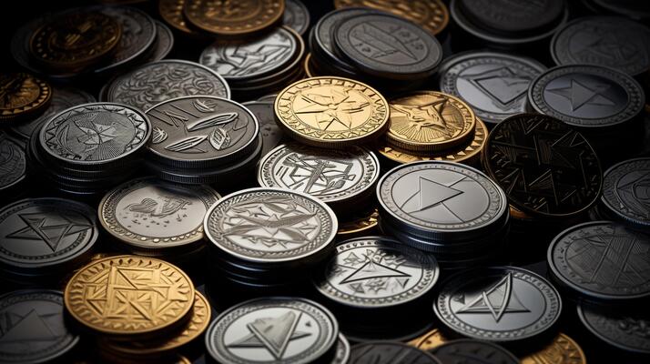 Crypto Currency Background Stock Photos, Images and Backgrounds for