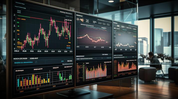 Trading Monitors Stock Photos, Images and Backgrounds for Free Download