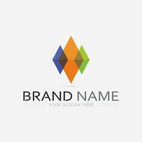 Business icon and logo design vector graphic