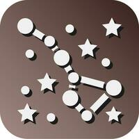 Constellation  Vector Glyph Gradient Background Icon For Personal And Commercial Use.