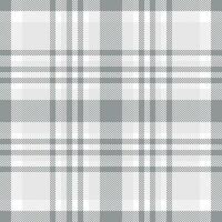 Plaid check pattern. Seamless fabric texture. Tartan textile print. vector