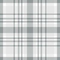 Plaid check pattern. Seamless fabric texture. Tartan textile print. vector