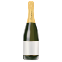 Champagne bouteilles cette sont ouvert pour Nouveau années célébrations et des soirées. png