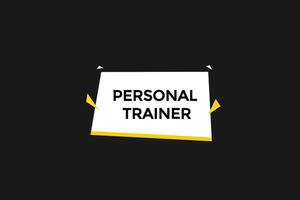 new website, click button,personal trainer, level, sign, speech, bubble  banner, vector