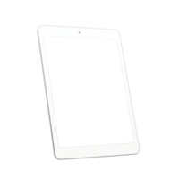 ai généré moderne gadget présentation ,tablette maquette modèle png