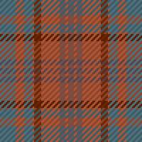 Seamless pattern of scottish tartan plaid. Repeatable background with check fabric texture. Vector backdrop striped textile print.