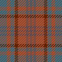 Seamless pattern of scottish tartan plaid. Repeatable background with check fabric texture. Vector backdrop striped textile print.