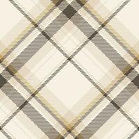 Plaid pattern vector. Check fabric texture. Seamless textile design for clothes, paper print. vector