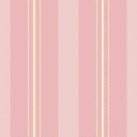 Seamless vertical pattern of stripe lines textile with a background fabric vector texture.