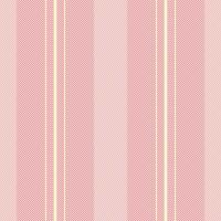 Seamless vertical pattern of stripe lines textile with a background fabric vector texture.