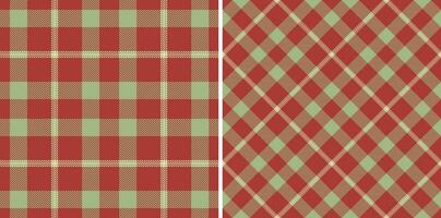 Vector check background of fabric textile plaid with a tartan seamless pattern texture.