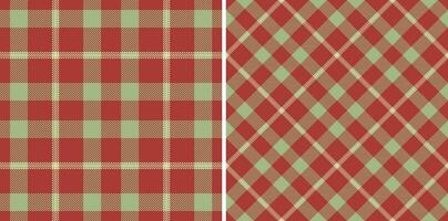 Vector check background of fabric textile plaid with a tartan seamless pattern texture.