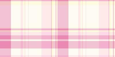 Outline tartan textile pattern, golf check background texture. Customer seamless fabric plaid vector in light and ivory colors.
