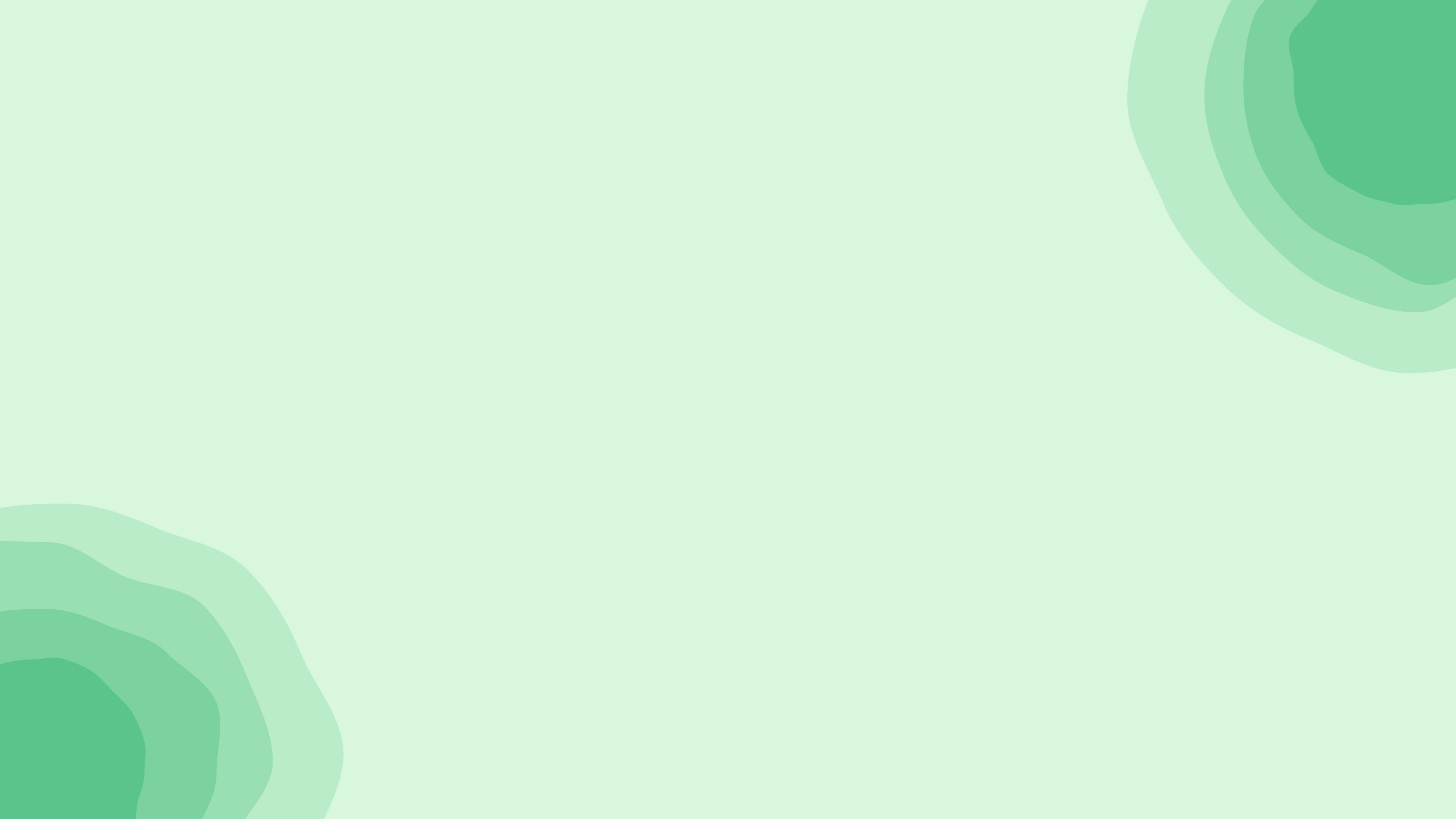 4k Looped animation. Wave animated background illustration green colors