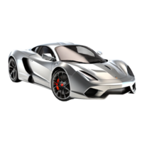 AI generated Supercar 3d isolated on transparent background. AI Generated png