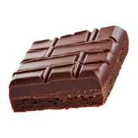 ai generado chocolate barras aislado en transparente antecedentes png