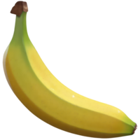 ai gerado verde banana isolado em transparente fundo. ai gerado png