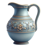 AI generated Jug isolated on transparent background. AI Generated png