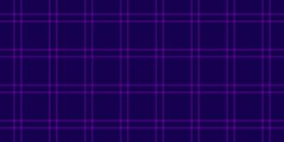 Geometry textile check tartan, cloth vector texture fabric. Vivid plaid pattern seamless background in violet and indigo colors.
