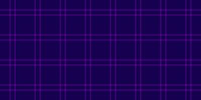 Geometry textile check tartan, cloth vector texture fabric. Vivid plaid pattern seamless background in violet and indigo colors.