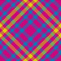 Seamless pattern of scottish tartan plaid. Repeatable background with check fabric texture. Vector backdrop striped textile print.