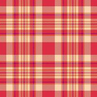 Vector texture fabric of check background pattern with a tartan textile seamless plaid.