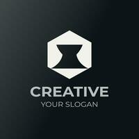 vector icon minimal company business logo design ideas