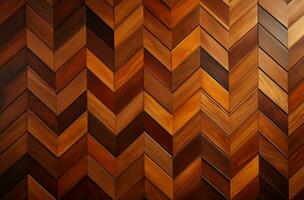 AI generated Wooden chevron pattern stock photo image of seamless pattern