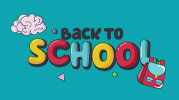2d back to school video