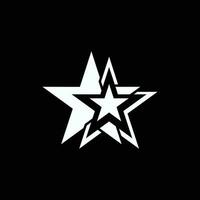 estrella logo vector icono modelo diseño para negocio prima vector