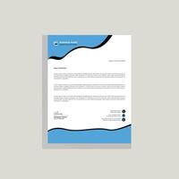 Letterhead Corporate Template vector