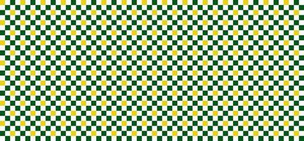 checkered background made of squares of three different colors vector