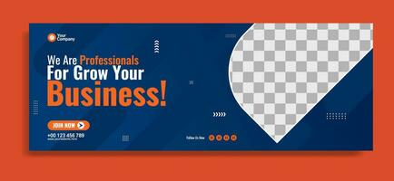 Business webinar horizontal banner template design. Very suitable for online class programs, marketing, etc. vector