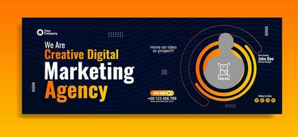 Business webinar horizontal banner template design. Very suitable for online class programs, marketing, etc. vector